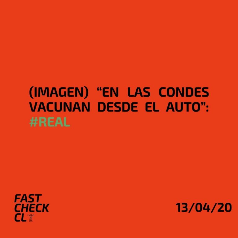 Lee más sobre el artículo (Imagen) “En Las Condes vacunan desde el auto”: #Real