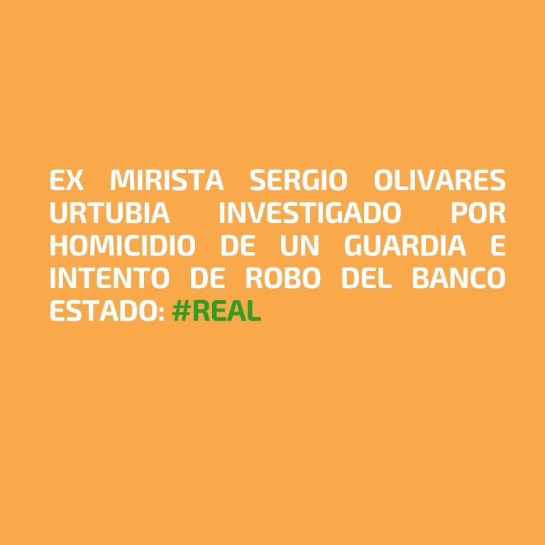 Lee más sobre el artículo Ex Mirista Sergio Olivares Urtubia investigado por homicidio de un guardia e intento de robo del Banco Estado: #Real