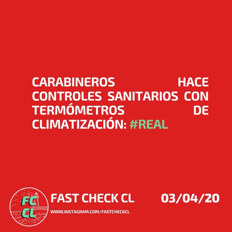 Lee más sobre el artículo Carabineros hace controles sanitarios con termómetros de climatización: #Real