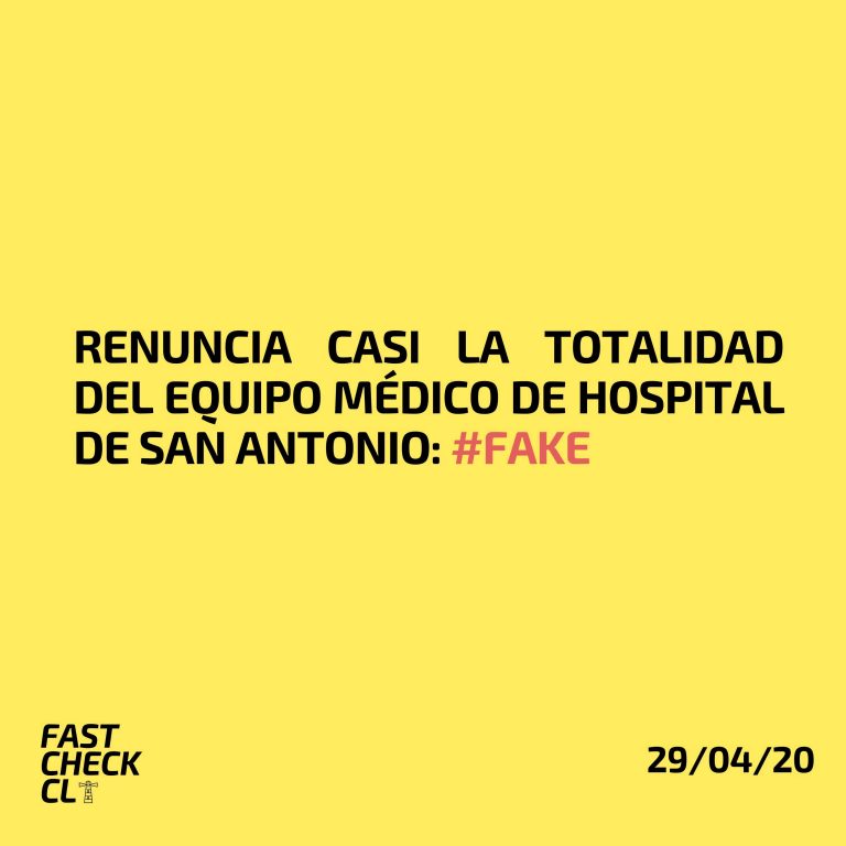 Lee más sobre el artículo Renuncia casi la totalidad del equipo médico de Hospital de San Antonio #Fake