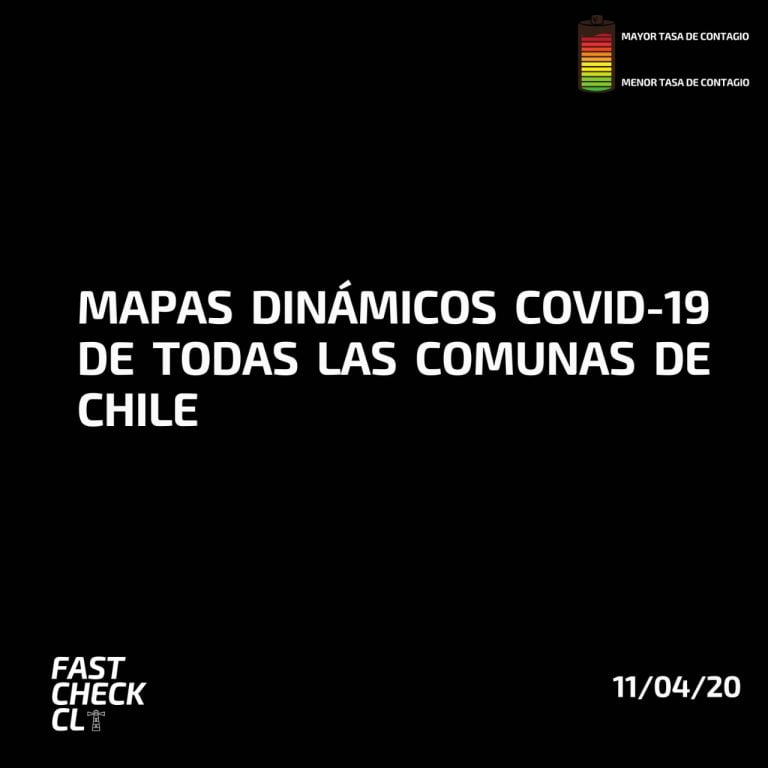 Lee más sobre el artículo Mapas dinámicos Covid-19 de todas las comunas de Chile
