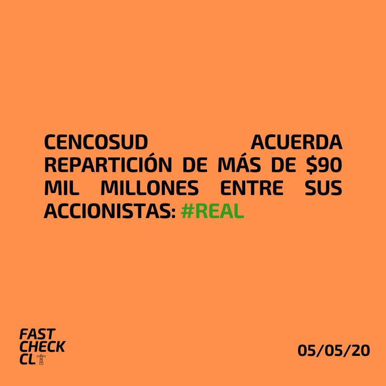 Lee más sobre el artículo Cencosud acuerda repartición de más de $90 mil millones entre sus accionistas: #Real