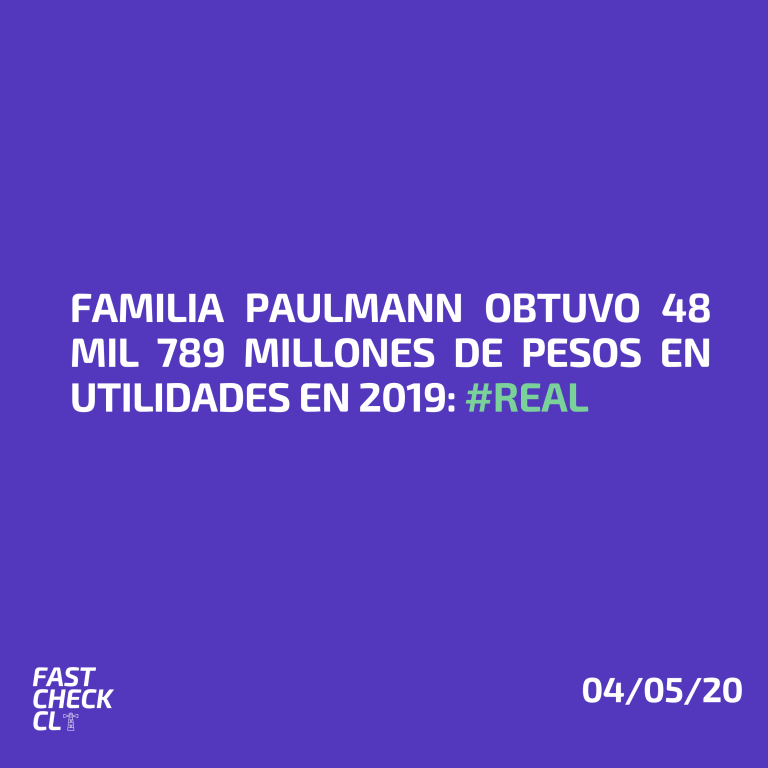 Lee más sobre el artículo Familia Paulmann obtuvo 48 mil 789 millones de pesos en utilidades en 2019: #Real