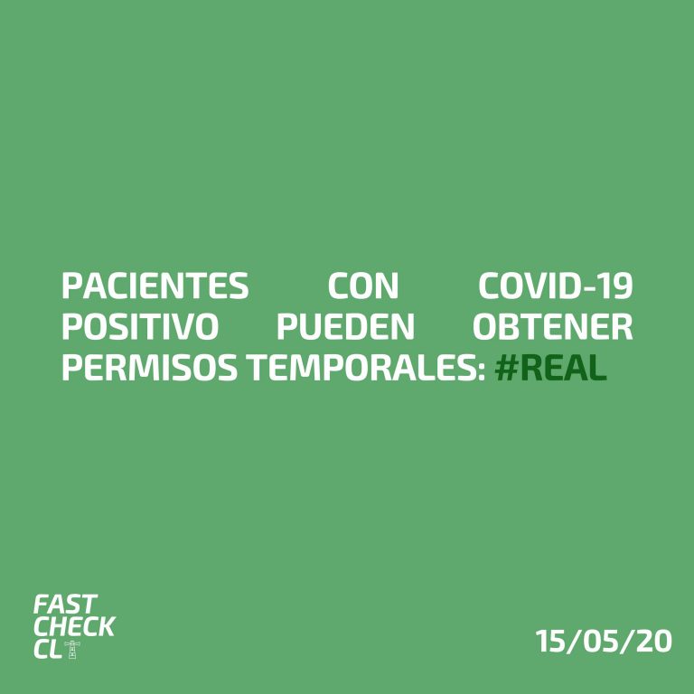 Lee más sobre el artículo Pacientes con Covid-19 positivo pueden obtener permisos temporales: #Real