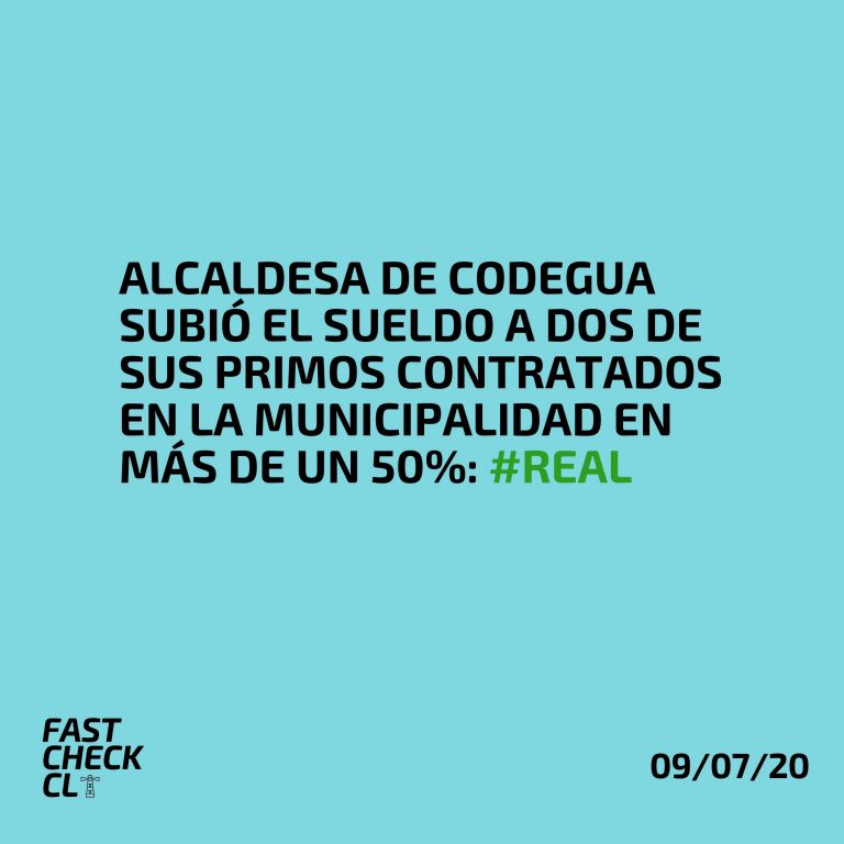 Lee más sobre el artículo Alcaldesa de Codegua subió el sueldo a dos de sus primos contratados en la municipalidad en más de un 50%: #Real