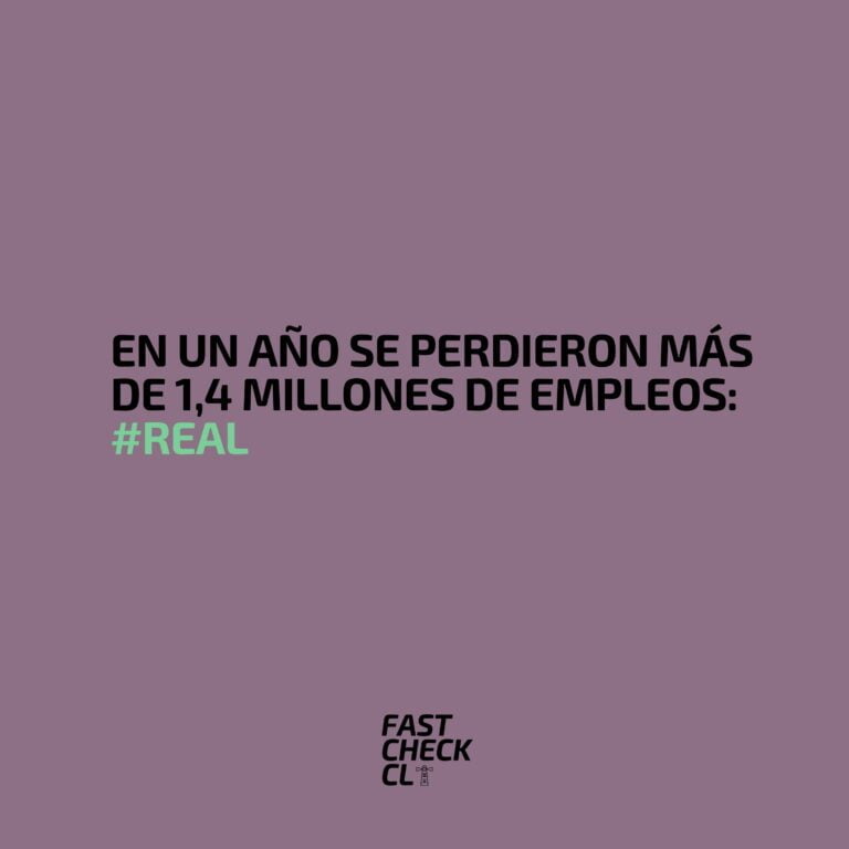 Lee más sobre el artículo En un año se perdieron más de 1,4 millones de empleos: #Real