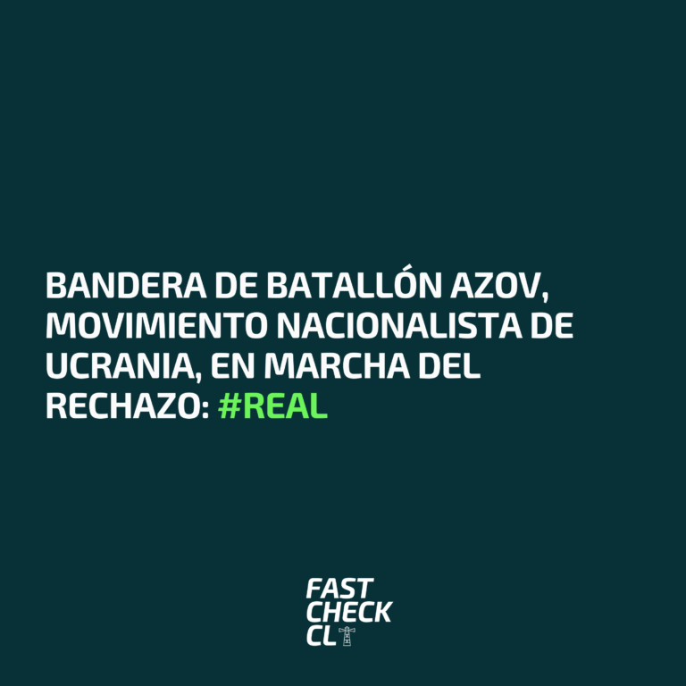 Lee más sobre el artículo Bandera de batallón Azov, movimiento nacionalista de Ucrania, en marcha del rechazo: #Real