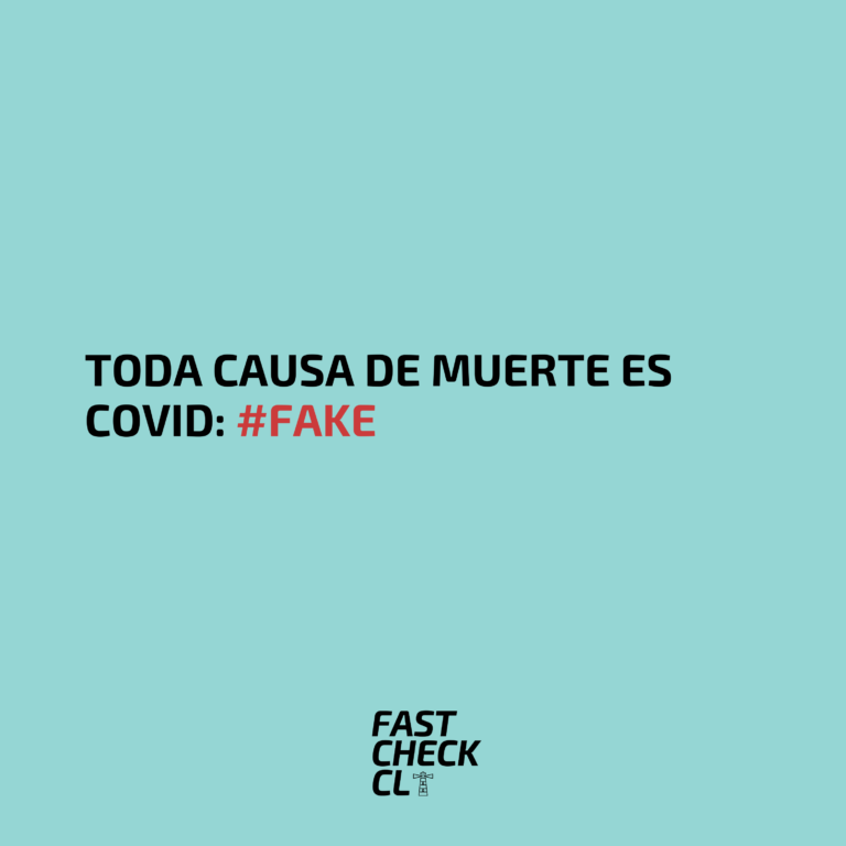Lee más sobre el artículo Toda causa de muerte es COVID: #Fake