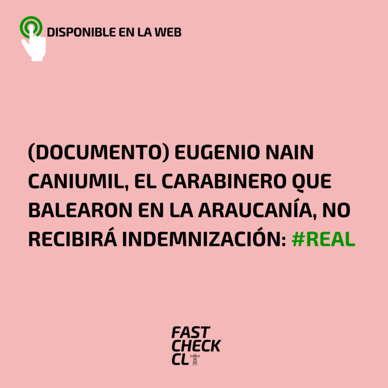 Lee más sobre el artículo (Documento) Eugenio Nain Caniumil, el carabinero que balearon en la Araucanía, no recibirá indemnización: #Real