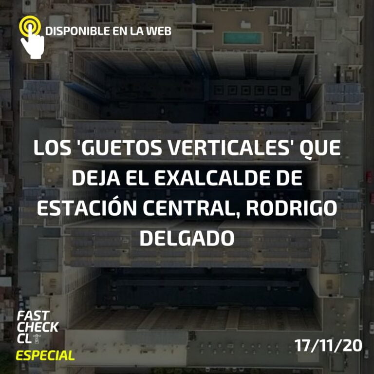 Lee más sobre el artículo Los ‘guetos verticales’ que deja el exalcalde de Estación Central, Rodrigo Delgado