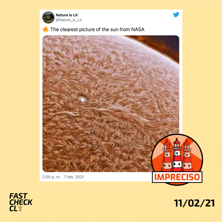 Lee más sobre el artículo La imagen más clara del Sol de la NASA: #Impreciso