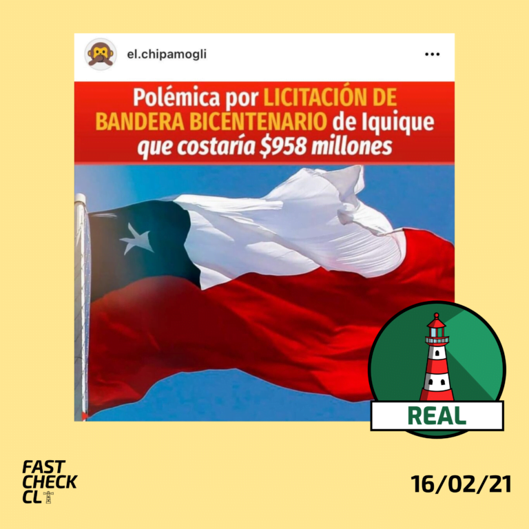 Lee más sobre el artículo Licitación de Bandera Bicentenario de Iquique costaría $958 millones: #Real