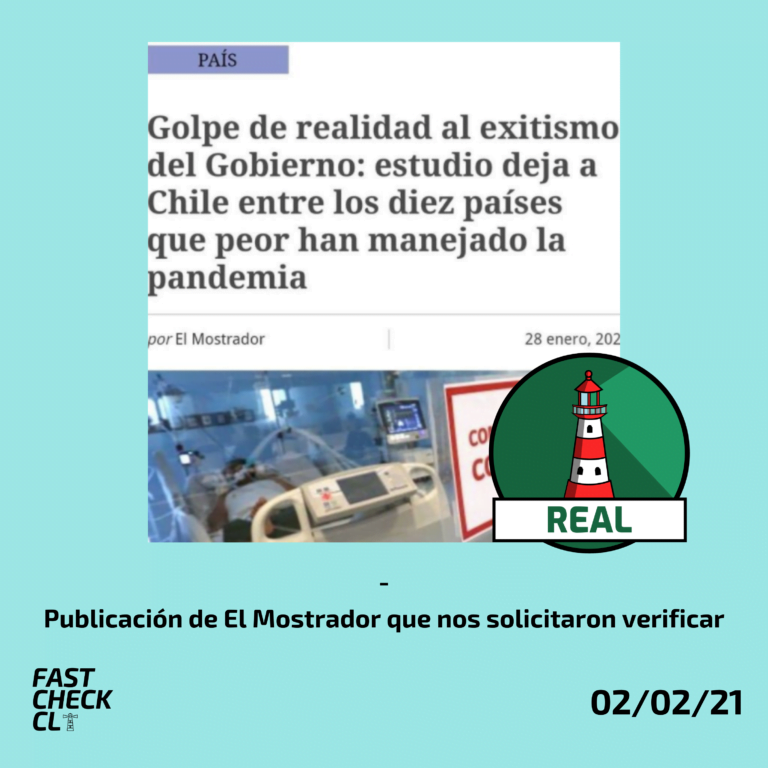 Lee más sobre el artículo “Estudio deja a Chile entre los diez países que peor han manejado la pandemia”: #Real