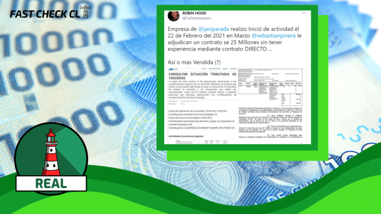 Lee más sobre el artículo Empresa con un mes de vida, dirigida por la actriz Javiera Parada se adjudicó un proyecto impulsado desde el Gobierno por un monto de 25 millones: #Real