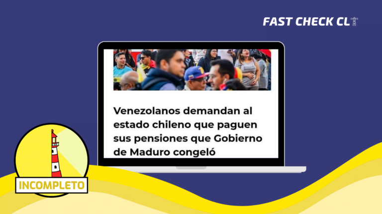 Lee más sobre el artículo Venezolanos demandan al Estado chileno que paguen sus pensiones que Gobierno de Maduro congeló: #Incompleto