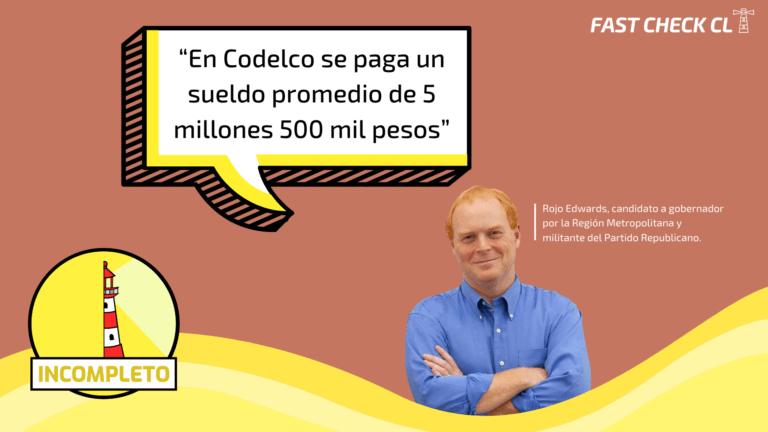 Lee más sobre el artículo “En Codelco se paga un sueldo promedio de 5 millones 500 mil pesos”: #Incompleto