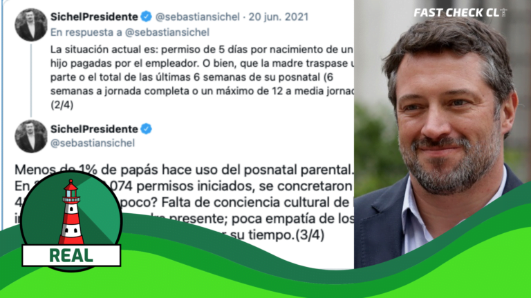 Lee más sobre el artículo Sebastián Sichel: “Menos de 1% de papás hace uso del postnatal parental. En 2021, de 20.074 permisos iniciados, se concretaron 42”: #Real