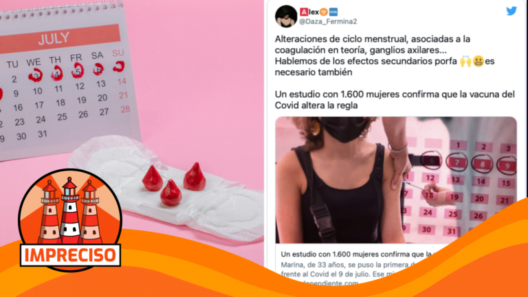 Lee más sobre el artículo “Un estudio confirma que la vacuna del Covid altera la regla”: #Impreciso