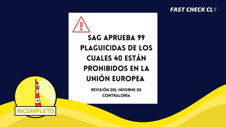 Lee más sobre el artículo SAG aprueba 99 plaguicidas de los cuales 40 están prohibidos en la Unión Europea: #Incompleto