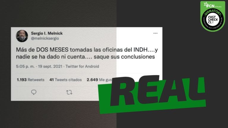 Lee más sobre el artículo Oficinas del INDH están tomadas hace más de dos meses: #Real
