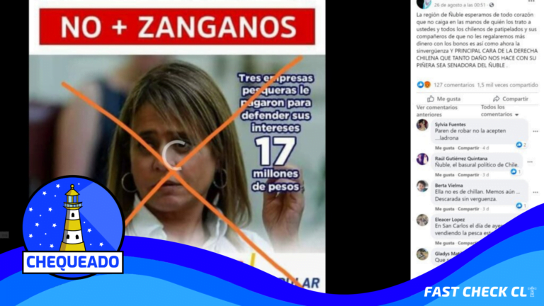 Lee más sobre el artículo (Imagen) Tres empresas pesqueras le pagaron 17 millones a Jacqueline Van Rysselberghe y ella también dijo que no podía vivir con menos de $9 millones: #Chequeado