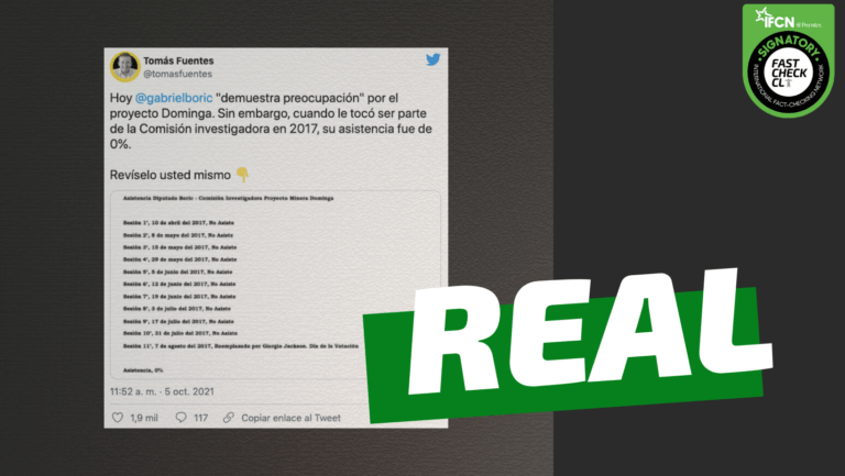 Lee más sobre el artículo Gabriel Boric tuvo un 0% de asistencia en la comisión investigadora del proyecto Dominga: #Real