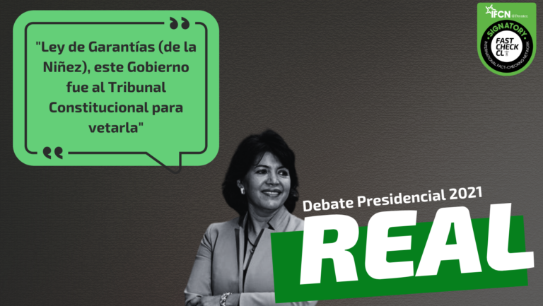 Lee más sobre el artículo “Ley de Garantías (de la Niñez), este Gobierno fue al Tribunal Constitucional para vetarla”: #Real