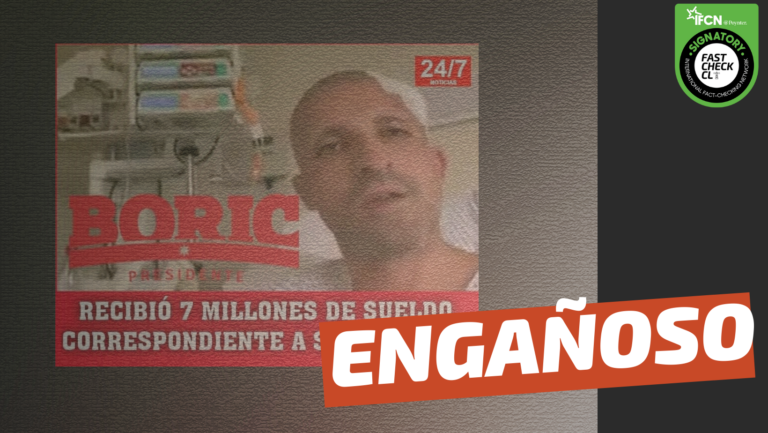 Lee más sobre el artículo Rodrigo Rojas Vade recibió 7 millones de sueldo correspondientes a septiembre: #Engañoso