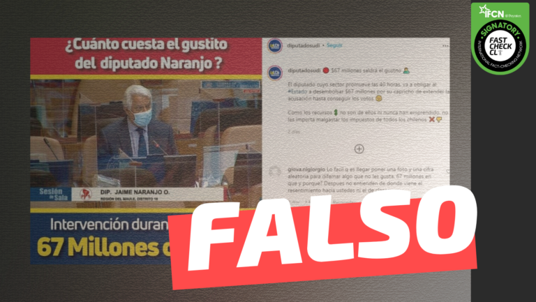 Lee más sobre el artículo Intervención de 12 horas de Jaime Naranjo tiene un costo para el Estado de $67 millones: #Falso