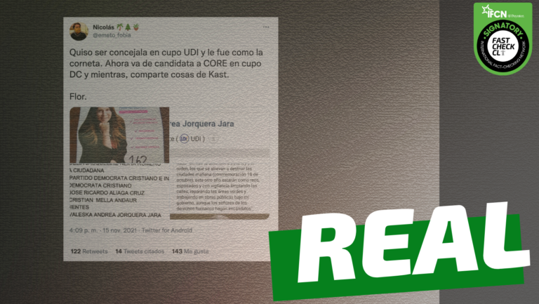 Lee más sobre el artículo Ex candidata a concejala en cupo UDI ahora fue como candidata a CORE en cupo DC: #Real