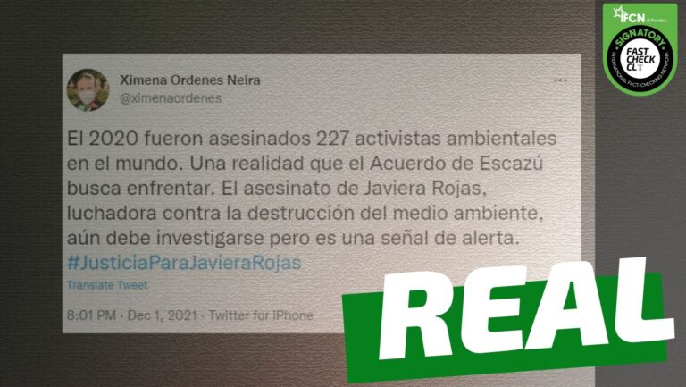 Lee más sobre el artículo Se estima que 227 activistas medioambientales fueron asesinados en el mundo en el 2020: #Real