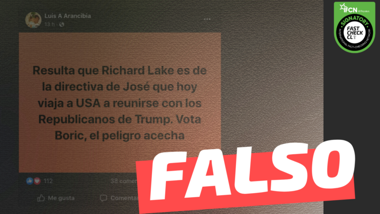 Lee más sobre el artículo Resulta que Ricardo Lagos es de la directiva de José Antonio Kast: #Falso