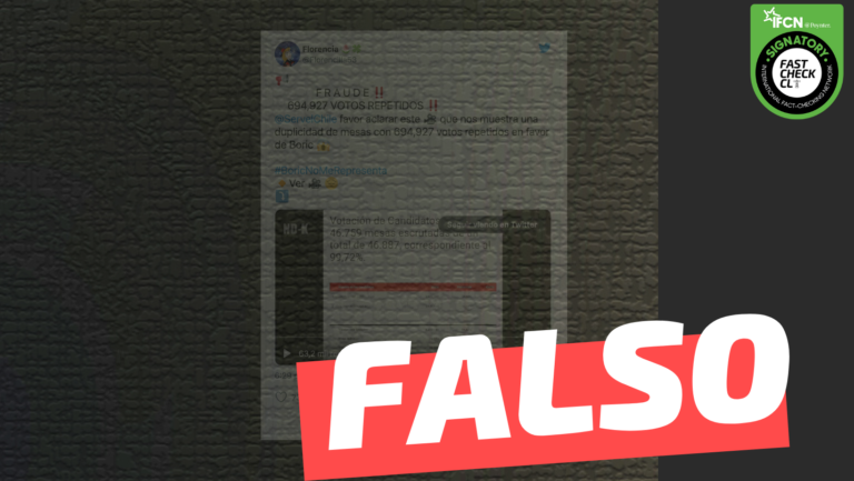 Lee más sobre el artículo (Video) “Fraude electoral Servel, los “694.927 votos en mesas repetidas” a favor de Gabriel Boric: #Falso