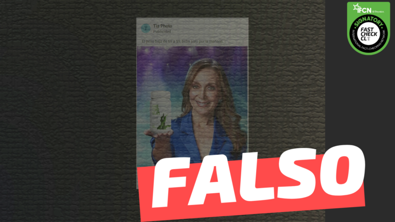 Lee más sobre el artículo (Imagen) Karen Doggenweiler auspicia un producto para bajar de peso: #Falso