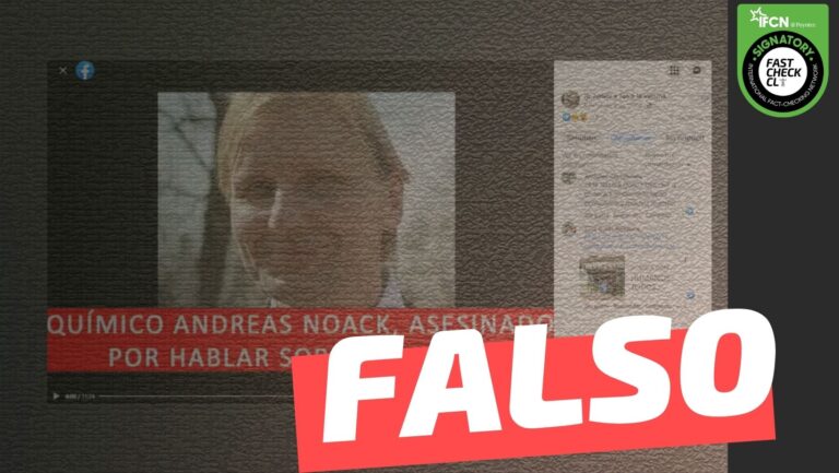 Lee más sobre el artículo (Video)”Químico Andreas Noack fue asesinado por hablar sobre el grafeno”: #Falso