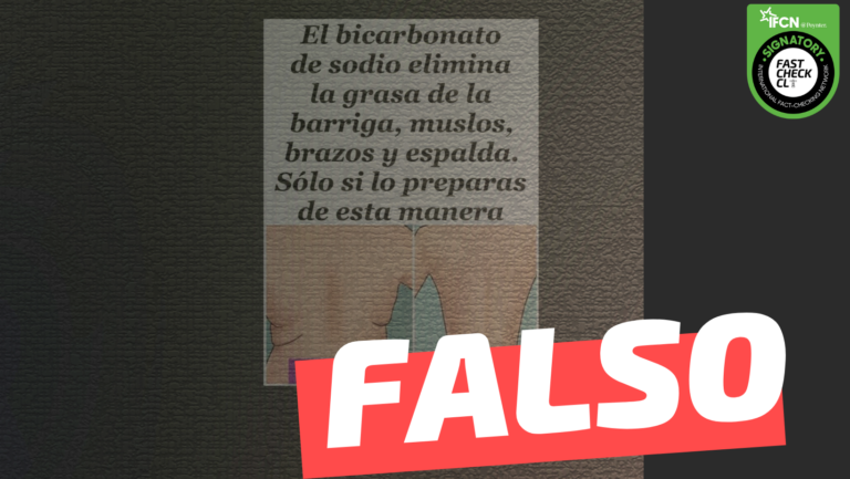 Lee más sobre el artículo “El bicarbonato de sodio elimina la grasa de la barriga, muslos, brazos y espalda”: #Falso