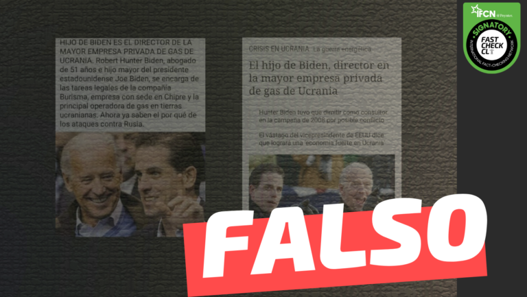 Lee más sobre el artículo Hijo de Biden es el director de la mayor empresa privada de gas de Ucrania: #Falso