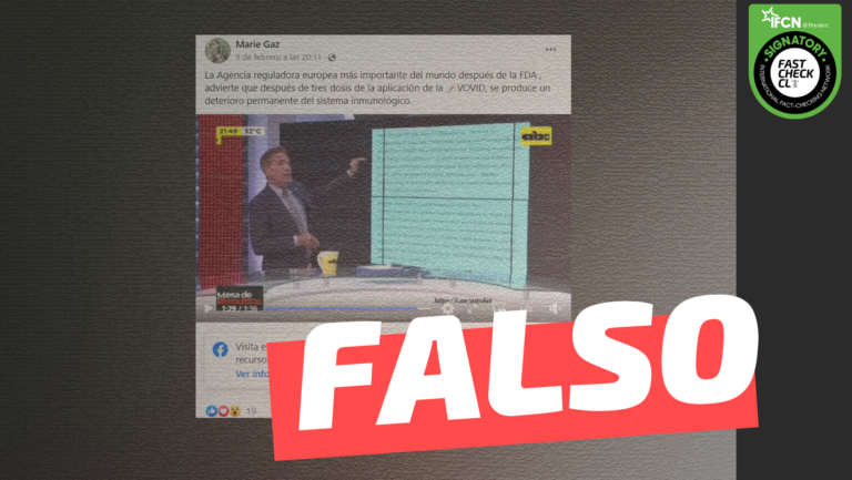 Lee más sobre el artículo “La EMA advierte que después de tres dosis de la aplicación de la vacuna covid se produce un deterioro permanente del sistema inmunológico”: #Falso