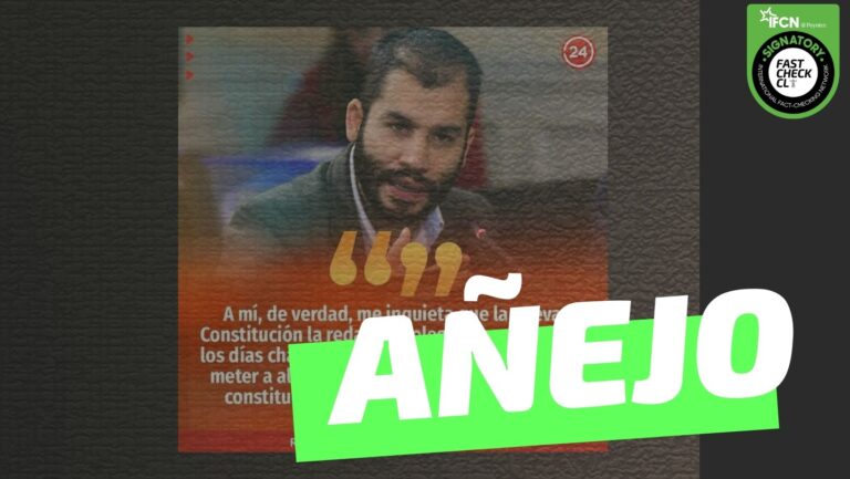 Lee más sobre el artículo Renato Garín: “A mí, de verdad, me inquieta que la nueva Constitución la redacten colegas que veo todos los días chamullando jurídicamente (…)”: #Añejo