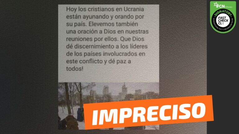 Lee más sobre el artículo (Imagen) Hoy los cristianos en Ucrania están ayunando y orando por su país (…): #Impreciso