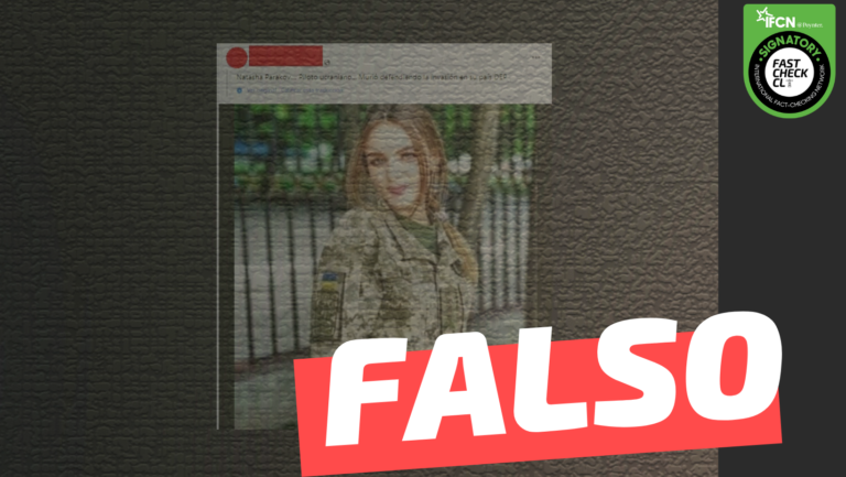 Lee más sobre el artículo (Imágenes) “Natasha Perakov, de 29 años, la primera piloto ucraniana caída en combate durante la invasión rusa”: #Falso