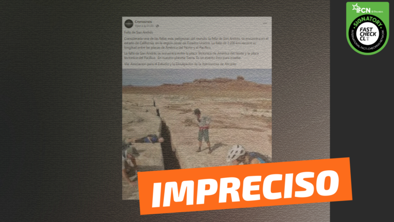 Lee más sobre el artículo (Imagen) La falla de San Andrés de 1.200 km recorre su longitud entre las placas de América del Norte y el Pacífico: #Impreciso