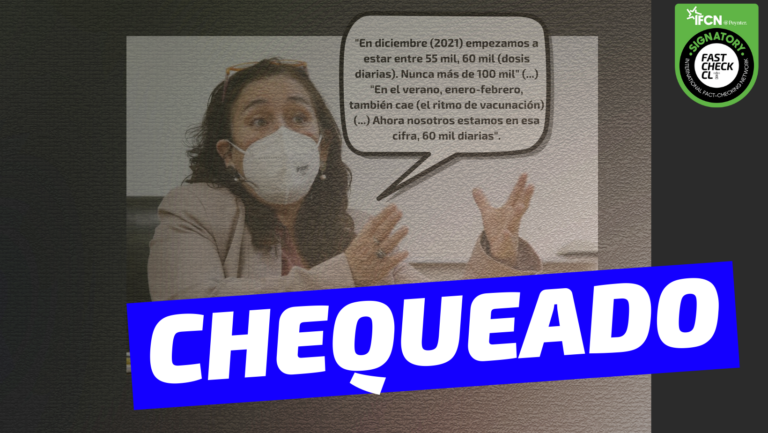 Lee más sobre el artículo Los dichos de la ministra de Salud Begoña Yarza sobre la vacunación: #Chequeado