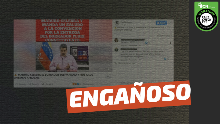 Lee más sobre el artículo (Video) “Maduro celebra y manda un saludo a la Convención por la entrega del borrador pluri constituyente”: #Engañoso