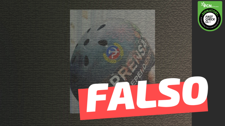 Lee más sobre el artículo (Imagen) “El casco de la periodista baleada el primero de mayo”: #Falso