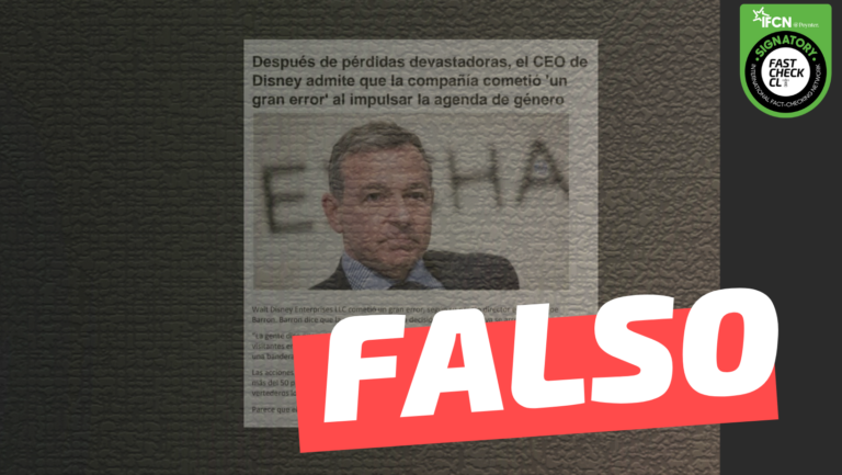 Lee más sobre el artículo “Después de pérdidas devastadoras, el CEO de Disney (Joe Barron) admite que la compañía cometió un gran error al impulsar la agenda de género”: #Falso