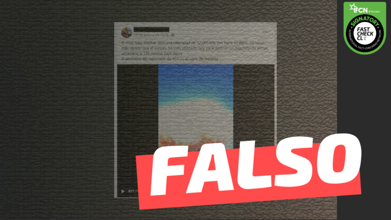 Lee más sobre el artículo (Video) “El misil ruso Kinzhal, con una velocidad de 12.000 km/h, ha sido utilizado para destruir un depósito de armas ucraniano a 136 metros bajo tierra”: #Falso