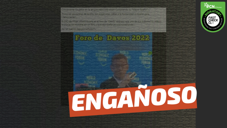 Lee más sobre el artículo (Video) CEO de Pfizer reconoció que sus objetivos es reducir en un 50% a la población mundial al 2023: #Engañoso