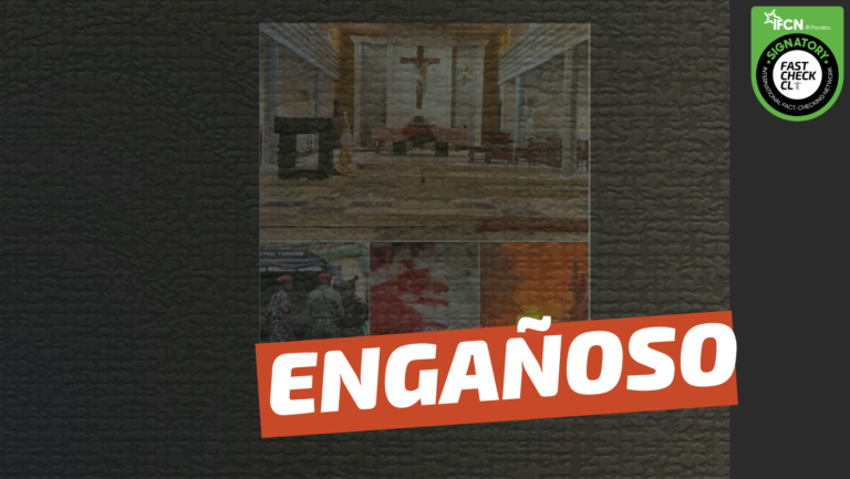 Lee más sobre el artículo (Imágenes) “Hombres desconocidos abren fuego adentro de una iglesia en Nigeria”: #Engañoso