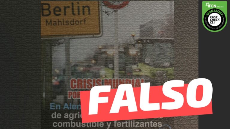 Lee más sobre el artículo (Imagen) “Alemania: Estalla huelga de agricultores por falta de combustible y fertilizantes”: #Falso